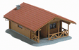 Log Cabin -- Kit - 4-3/8 x 3-5/8 x 2"  11.1 x 9.2 x 5cm
