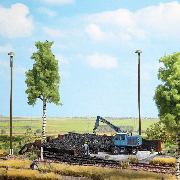 Coal Stockpile/Bin w/Excavator-3