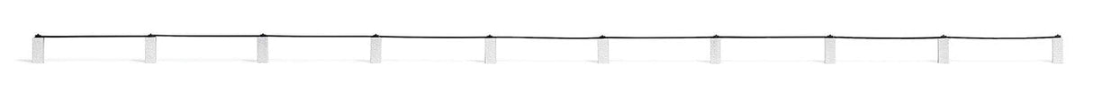 Road Guardrail w/Stone Base - Kit -- 13-5/8"  34.5cm Total-2