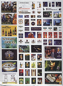 Brewery Advertising Sign Set -- pkg(70)