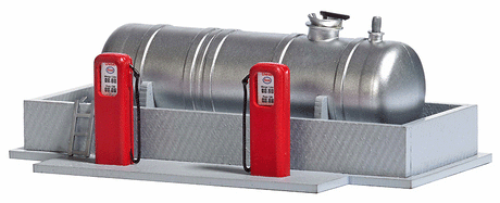 Diesel Locomotive Refueling Station -- Kit - 3-1/8 x 1-13/16 x 1-1/16"  8 x 4.6 x 2.7cm