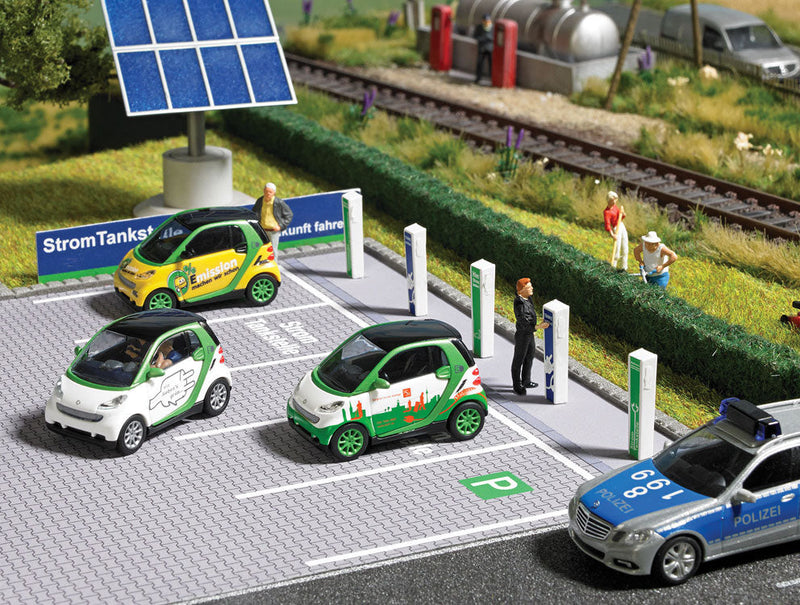 Electric Vehicle Charging Station -- Kit - 5-13/16 x 4-1/8"  14.8 x 10.5cm