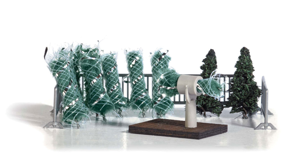 Christmas Tree Lot Miniature Scene