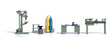 Workshop Interior Equipment Set - Kit -- Drill Press, Workbench, Lathe, Welding Apparatus