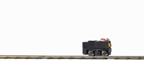 Gmeinder 15/18 & B360 Mechanism Only - Feldbahn -- 3-Volt Battery Powered (Not Included) - Runs on Z Gauge Track