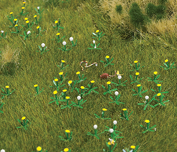Dandelion Patch - Kit -- 60 White & 60 Yellow 5-13/16 x 4-1/8"  14.8 x 10.5cm