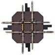 HOf 6.5mm (Z) Gauge Industrial Track90 Degree Crossing - Feldbahn-1