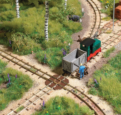 HOf 6.5mm (Z) Gauge Industrial Track90 Degree Crossing - Feldbahn-2
