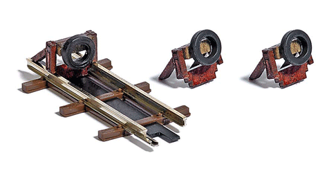 Track Bumper w/Tire Cushion Kit 2-Pack - Feldbahn