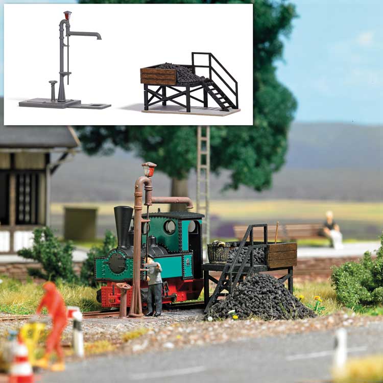 Small Coaling Platform and Water Standpipe -- Kit