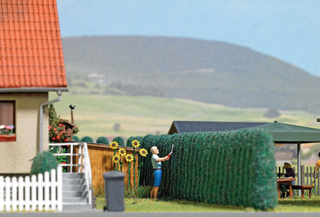 Trees of Life Shrubs - Assembled -- 3 Rows of 5 & 12 Freestanding Shrubs, 3/4 - 1-3/16"  2 - 3cm Tall-1