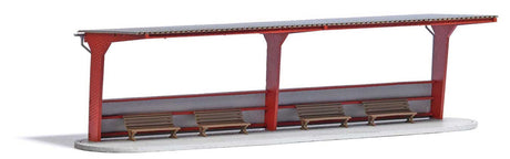 Bus Station -- Laser-Cut Kit - 7-1/2 x 2-1/8 x 2-1/16"  19 x 5.4 x 5.3cm-2