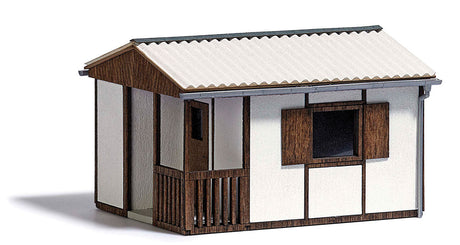 East German GL 14 Garden Bungalow -- Laser-Cut Wood Kit - 2-3/8 x 2 x 1-1/2"  6 x 5 x 3.8cm-2