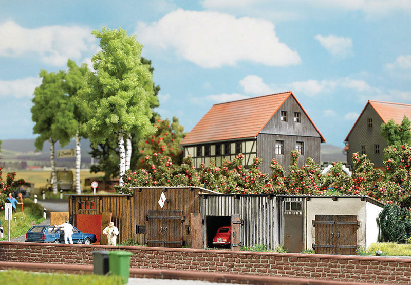 4 Garages/Workshops -- Laser-Cut Kits-1