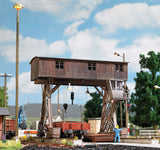 Gantry Crane w/Guideway -- Laser-Cut Wood & Card Kit-3