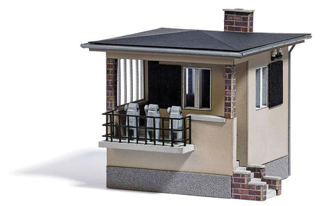 Grade Crossing Guard's Hut -- Kit - 2-1/16 x 1-11/16 x 1-15/16"  5.2 x 4.3 x 4.9cm-2