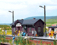 Railway Station Kit -- 13.0 x 5.5 x 6.0cm