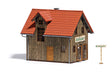 Farm Shop -- Laser-Cut Wood Kit - 3-3/8 x 2-5/8 x 2-7/8"  8.5 x 6.7 x 7.3cm