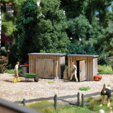Wood Garden Shed & 2 Tool Sheds -- Laser-Cut Kits-3