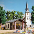 Cemetery Chapel -- Kit - 4 x 3-9/16 x 3-9/16"  10.2 x 9 x 9.1cm-1