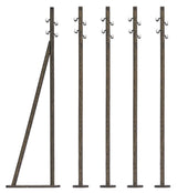 Utility Power Poles - Laser-Cut Wood Kit -- 4-3/16"  10.7cm Tall pkg(5)-2