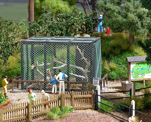 Animal Cage -- Kit - 2-13/16 x 1-7/8 x 1-5/8"  7.2 x 4.7 x 4.2cm-1