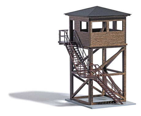 Observation Tower -- Laser-Cut Wood Kit - 2-3/16 x 2-3/16 x 3-13/16"  5.5 x 5.5 x 9.7cm-2