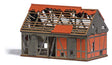 Dilapidated-Abandoned Half-Timber Stable -- Laser-Cut Kit - 3-11/16 x 2-1/4 x 2-1/2"  9.4 x 5.8 x 6.3cm-1