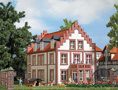 Carl Benz House -- Laser-Cut Kit - 7-1/2 x 3-11/16 x 4-13/16"  19 x 9.4 x 12.2cm-2
