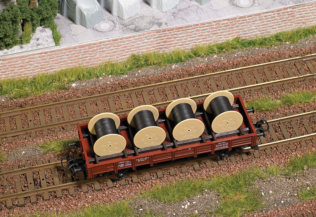 Cable Reel Load -- Fits European 2-Axle Low-Side Gondola