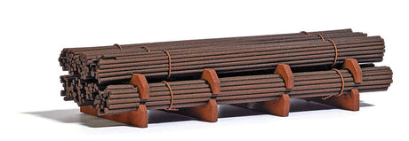 Rusted Steel Bundles w/Transport Rack Load pkg(7) -- Each 3-1/4 x 1-3/16 x 1-1/8" 8.2 x 3 x 2.8cm-2