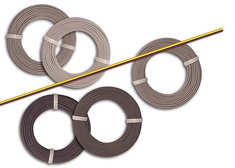 2-Conductor Cable -- Yellow, Red, 16'5"  5m-2