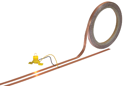 Flat Copper Cable -- 33'  10m Roll