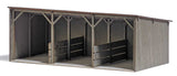 Wood Shelter -- Laser-Cut Wood Kit - 12.3 x 6.5 x 4.6cm-2