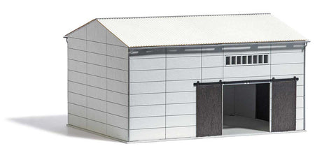 Concrete LPG Farm Shed -- Laser-Cut Kit - 6-15/16 x 5-9/16 x 4" 17.6 x 14.1 x 10.2cm-2