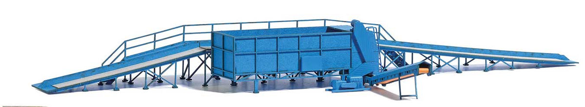 Unloading Ramp with Batch Feeder -- Kit - 13-3/4 x 1-1/2 x 1-1/4" 35 x 3.9 x 3.2cm-2