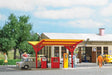 Minol Gas Station -- Laser-Cut Kit - 2-15/16 x 2-5/16 x 1-9/16" 7.4 x 5.9 x 4cm-1