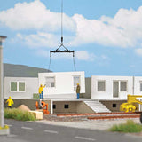 WBS 70 5-Story Prefabricated Concrete Building Under Construction -- Laser-Cut Kit - 19.8 x 14 x 5cm-1