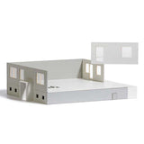 WBS 70 5-Story Prefabricated Concrete Building Under Construction -- Laser-Cut Kit - 19.8 x 14 x 5cm-2