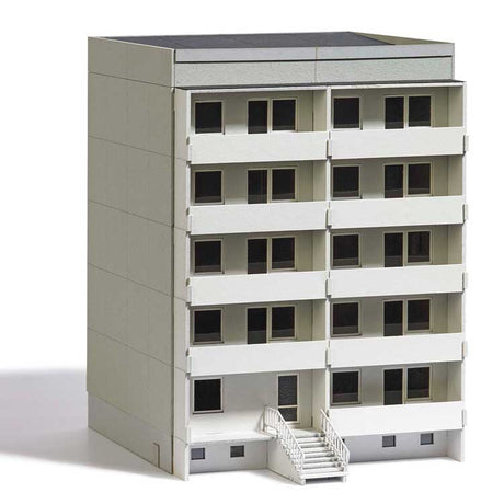WBS 70 5-Story Prefabricated Concrete Building -- Laser-Cut Kit - 19.8 x 14 x 19.6cm-2