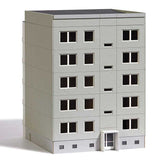 WBS 70 5-Story Prefabricated Concrete Building -- Laser-Cut Kit - 19.8 x 14 x 19.6cm-3