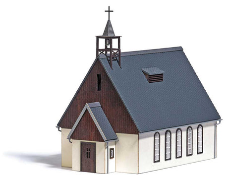 Bad Reiboldsgruen Chapel -- Laser-Cut Wood & Card Kit - 5-15/16 x 4-7/16 x 5-5/8" 15 x 11.2 x 14.2cm-3