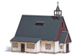 Weathered Chapel -- Laser-Cut Kit - 5-7/8 x 4-7/16 x 5-9/16" 15 x 11.2 x 14.2cm-1
