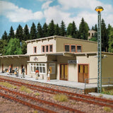 Elbingerode Train Station -- Laser-Cut Wood & Card Kit - 18-1/8 x 6-3/16 x 3-1/2" 46 x 15.7 x 8.8cm-3