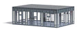 Elbingerode Train Station -- Laser-Cut Kit - 13-3/8 x 4-1/2 x 4-1/8" 34 x 11.4 x 5.6cm-1