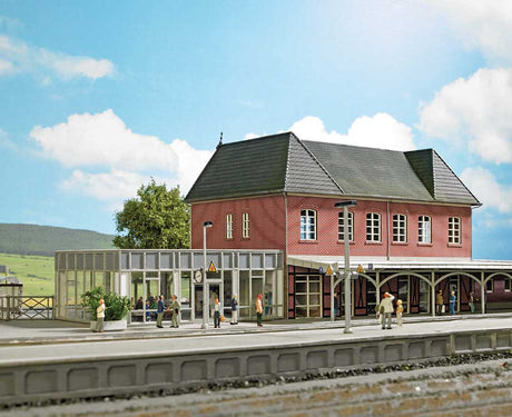 Elbingerode Train Station -- Laser-Cut Kit - 13-3/8 x 4-1/2 x 4-1/8" 34 x 11.4 x 5.6cm-2