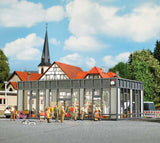 Elbingerode Train Station -- Laser-Cut Kit - 13-3/8 x 4-1/2 x 4-1/8" 34 x 11.4 x 5.6cm-3