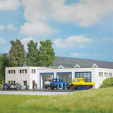 Vehicle Maintenance Garage -- Laser-Cut Kit - 2 Structures, Garage & Office-1