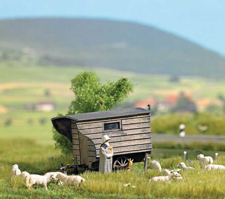 Shepherd Hut Wagon - Laser-Cut Wood Kit