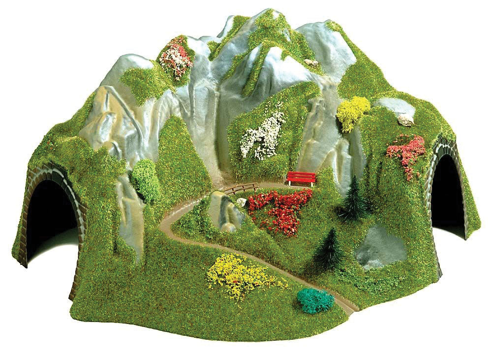 Single-Track Curved Tunnel -- 14-9/16 x 10-5/8 x 7-1/2"  37 x 32 x 19cm